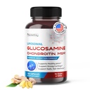 Liposomal GLUCOSAMINE CHONDROITIN, MSM - Support Sunde Joints, stærk brusk, negle, hår - 180 dages forsyning - Made in USA