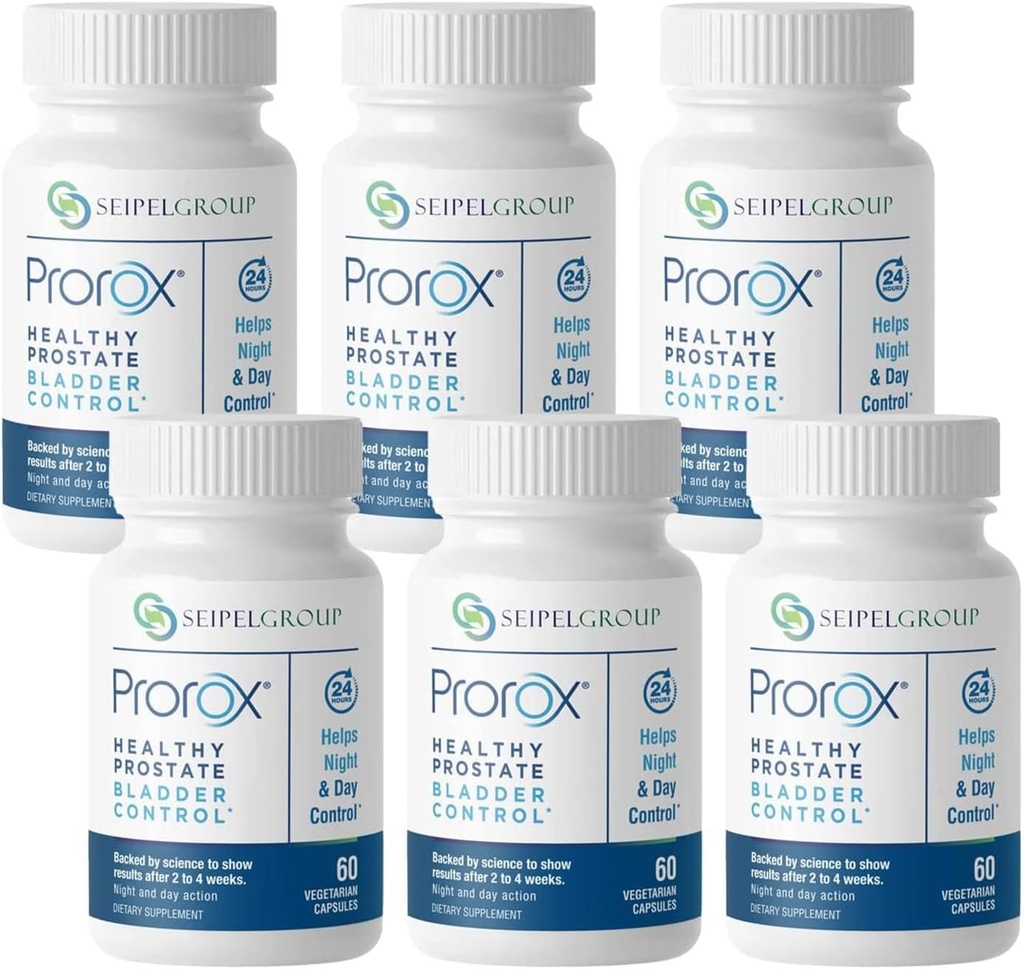 Sund Prostata Blogen Control, Prostata Kosttilskud til mænd, Understøtter sund Prostata og Blogen Sundhed, Indeholder Saw Palmetto, Reducerer Hastighed, 60 Vegetariske Kapsler (360)