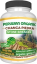 VITAMISAN Organic Vitamins Natural CHANCAPIEDRA 120 Capsules Stone Breaker CHANCAPIEDRA Kidney Stone Support Supplement