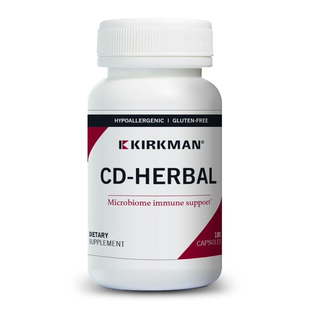 Kirkman CD- Herbal - Hypoallergen -180 Vegetariske Kapsler