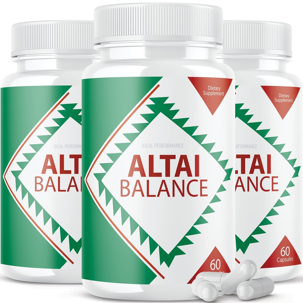 IDEAL YDEEVNE (Official) Altai Balance Support Formel Pills Supplement (3 Pack)