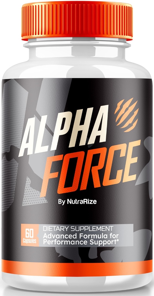 NutraRize Alpha Force Kapsler, Alle naturlige piller til at støtte energi og ydeevne, NutraRize Formel for samlet sundhed, Officiel anmeldelse (60 Kapsler)