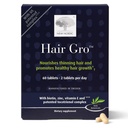 NY NORDIC Hår GRO, hårvækst tillæg, Biotin & Palm Fruit Extract Tocotrienols for Natural Regrogrowth, 60 Greve (Pack of 1)