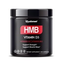HMB med D3, K2 & B12 - Muscle Health Support - 150 Kapsler - Made in USA