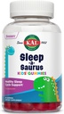 KAL Sleep- a- Saurus Melatonin Gummies for Kids, 1 mg Melatonin for Kids Sund søvn cyklus Support, Vegan & Gluten Free, Ingen kunstige flavors eller farver, 60 dages garanti, 60 Servering, 60 Gummies
