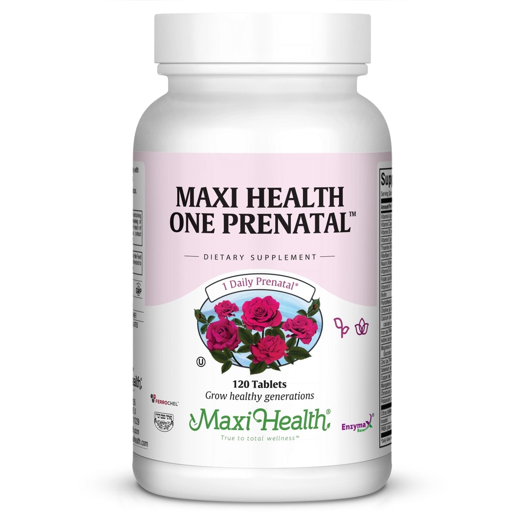 Prenatale vitaminer til kvinder - En daglig prenatale vitaminer med jern, folat, cholin, vitamin D3, og essentielle næringsstoffer - Høj Absorption supplement til graviditet og forudanelse - 120 tabletter