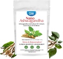 One Planet Nano Ashwagandha Leaf & Root Powder 8 oz (227 Servere), 10: 1 Uddrag, Understøtter Mental Klarhed, Non- GMO, Vegan, Gluten- Free