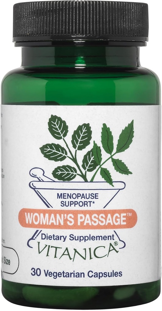 Vitanica, Kvindepas, Menopause Support, Vegan, 30 Kapsler