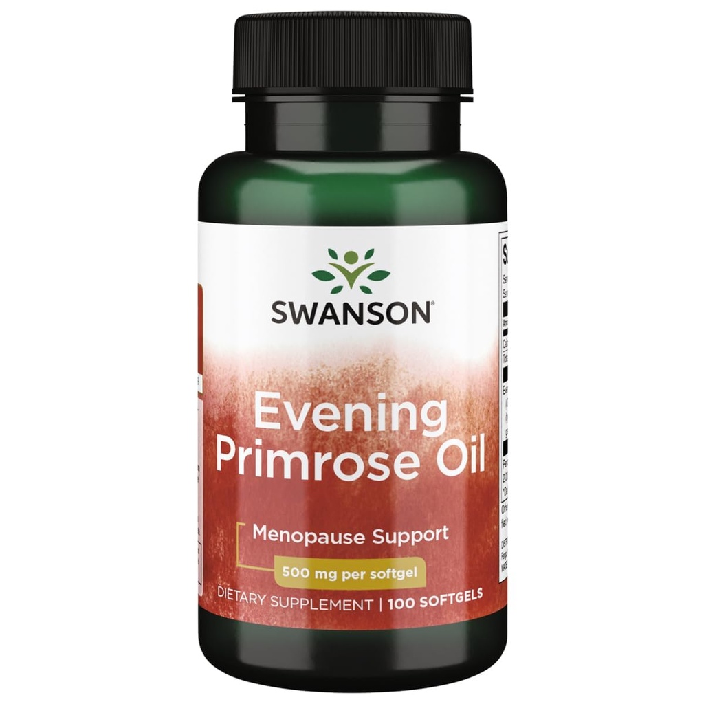 Swanson Aften Primrose Oil (Omegatru) 500 Milligram 100 Gels