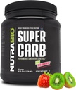 NutraBio Super Carb, Kulhydrat pulver med Cluster Dextrin & Elektrolytes, Advanced Carb supplement Pulver til workout brændstof, ydeevne, og muskel Inddrivelse, Cyklisk Dextrin, Kiwi Strawberry, 30 Sv