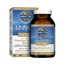 Livets have 21 Kraftige fordøjelsesenzymer med papain, bromelain, Lipase, ingefær, gurkemeje for komplet fordøjelse af protein, kulhydrater & fedtstoffer - Omega- Zyme ULTRA, Gluten- Free, Vegetar, 180 Kapsler
