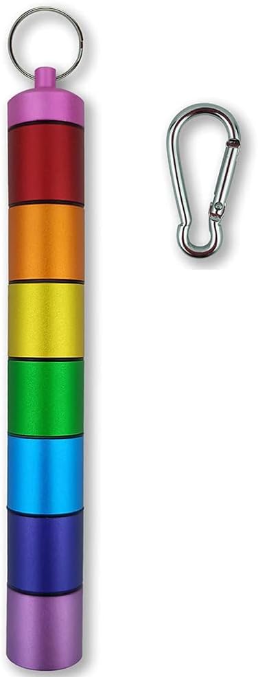 7-Day Pill Organizer, Vandtæt Portable Medicine Box