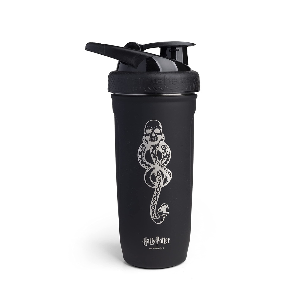 Smartshake Reforce rustfrit stål Harry Potter Dark Mark Logo Shaker Flaske (900 ml / 30 oz)