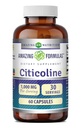 Amazing Formulas Citicolin Supplement Note 124; 1000 Mg Per Serving Note 124; Kapsler Note 124; Non- GMO Note 124; Gluten- Free Note 124; Made in USA (1 Pack, 60 Count)
