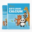 Agueless Kids Flydende Calcium supplement, til voksende knogler, D-vitamin, zink, og Magnesium, med Sea Bass Extract - Høj Absorption, immunforsvar, Glutenfri - 25 ml (15 Greve)