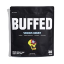 Energy Powder Stick Packs, Drink Mix Mex124; Ren, sund Boost Packets Mex124; 150mg Koffein + Hydration Mex124; Nootropics, Organic Mushrooms, B- Vitaminer, Elektrolytes Mex124; 30 Package-Venom Berry