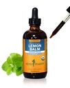 Herb Pharm Certified Organic Lemon Balm Liquid Extract til Calming Nervesystemet Support, Alkoholfri Glycerit, 4 Ounce