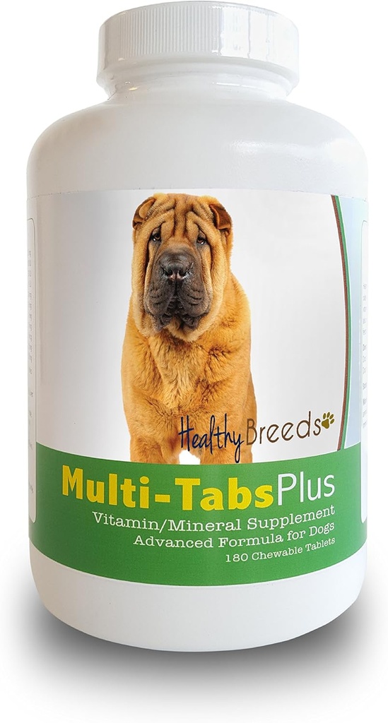 Sunde racer Kinesisk Shar Pei Multi- Tabs Plus tyggetabletter 180 Tæl