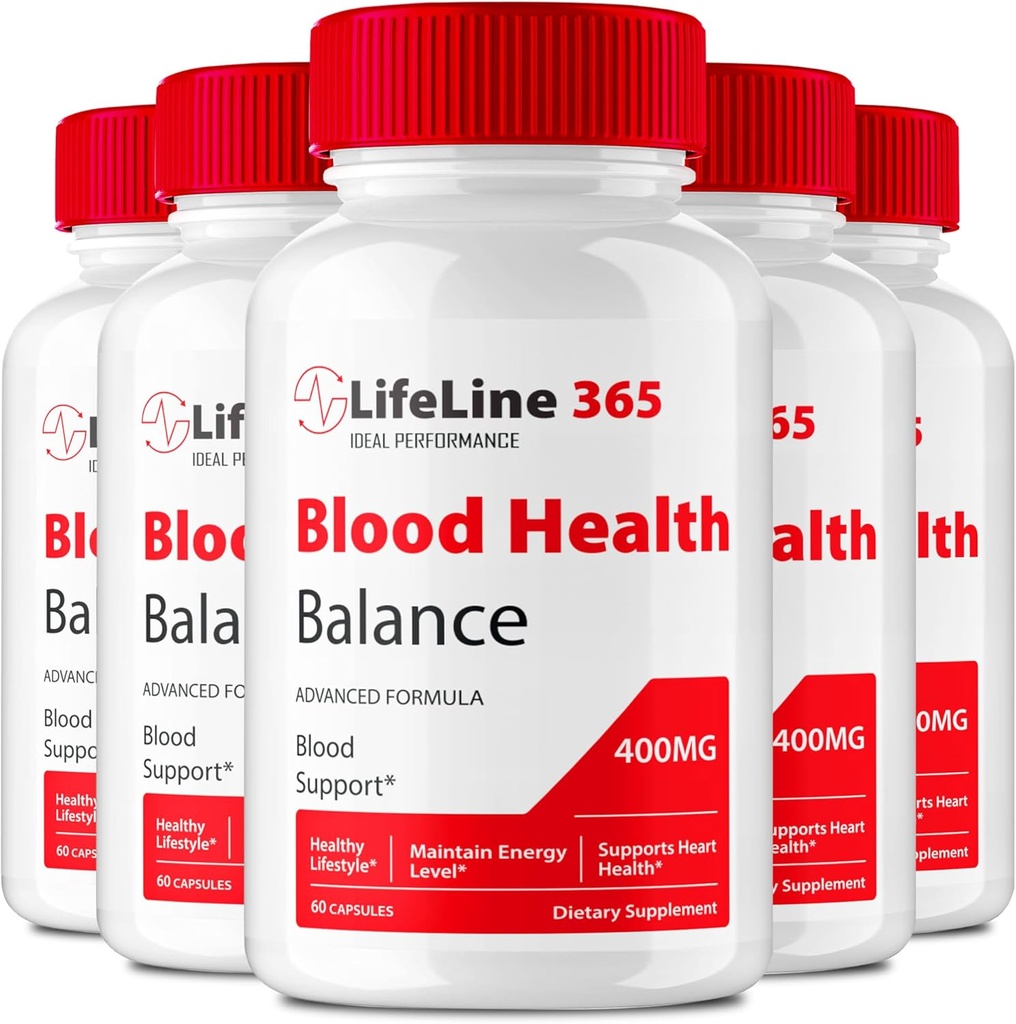 Livelin 365 Pills Advanced Blood Support Formel Supplement, Liveline365 Blodkapsler - Maksimal styrke, Liveline 365 Alle naturlige Formel Pills, Liveline 365 Blood Support Anmeldelser (5 Pack)
