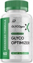 GlycogenX Glyco Optimizer Kapsler Supplement - GlycogenX Optimizer Advanced Formel, Glycogen X Supplement, GlycogenX Booster Anmeldelser, Maksimal styrke Glycogen Supplement (1 pakke - 60 Kapsler)