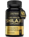 Atlantis Nutrition Himalayan Shilajit Kapsler Formuleret med 20% Fulvic Acid Medical 124; 10: 1 Extract giver 10,000mg D.H.E.; USA Made Medical 124; Himalayan Shilajit Supplement for mænd & kvinder Medical 124; 60 Capsules