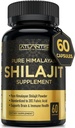 Atlantis Nutrition Himalayan Shilajit Kapsler Formuleret med 20% Fulvic Acid Medical 124; 10: 1 Extract giver 10,000mg D.H.E.; USA Made Medical 124; Himalayan Shilajit Supplement for mænd & kvinder Medical 124; 60 Capsules