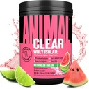 Clear Whey Isolate Protein Powder - Nem at Digest og Mix, 5g BCAA, Delicionly Juicy, Forfriskning Anytime Drink for mænd og kvinder, Watermelon Limeade 500g (20 Servere)