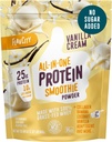 FlavCity Grass Fed Whey Protein Powder - Vanilla Smoothie - 25g Protein & 10g Collagen - Lavet med Real Vanilla Bean & Organic Coconut Milk - Gluten Free & Ingen Tilføjet sukkerarter (20 Servere)