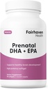 Fairhaven Health Peapod Prenatal DHA Kosttilskud Note 124; Premium Islandsk Fish Oil Supplement for sund graviditet