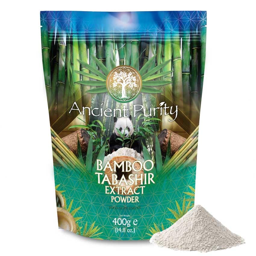 Bambus TABASHIR Extract (Højeste Styrke Silica) 400g