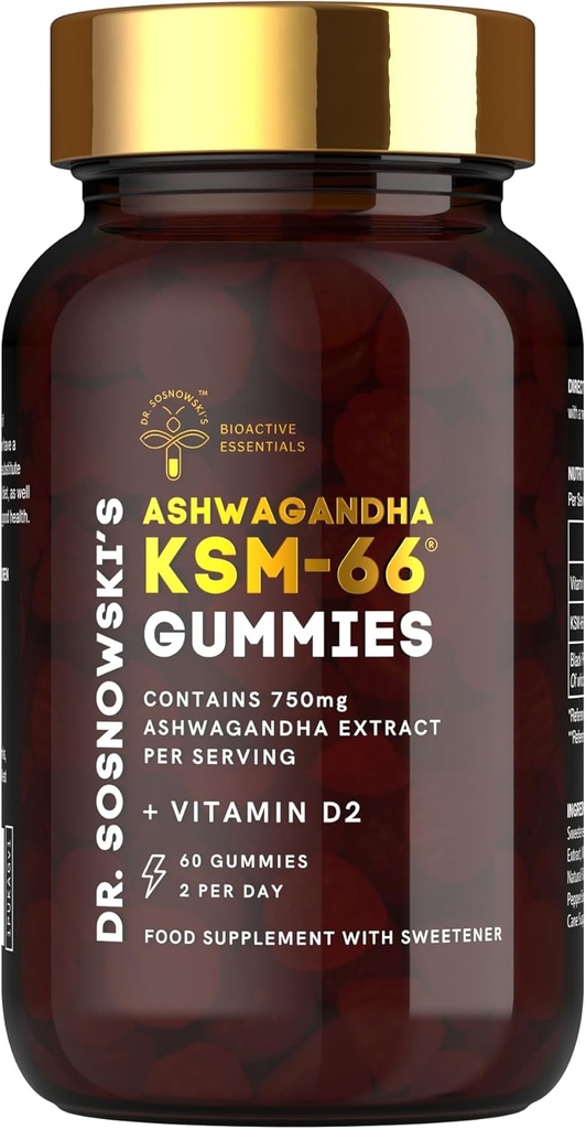Dr. Sosnewski 's BioActive KSM- 66 Ashwagandha Gumies