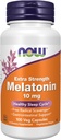 Now Foods Supplements, Melatonin, Extra Strength 10 mg, Free Radical Scavenger *, Sund søvn cyklus *, 100 Veg kapsler