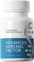 Avancerede Bionutritionals Advanced Adrenal Factor - Adrenal Support - Non- GMO, Gluten- Free, Vegan - 120 tabletter