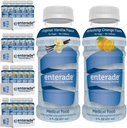 enterade AO 48 Flasker Orange og Vanilla Bundle, specielt Formuleret til at reducere behandling GI bivirkninger, 8oz Orange (2 pakker med 12) + 8oz Vanilla (2 pakker med 12)