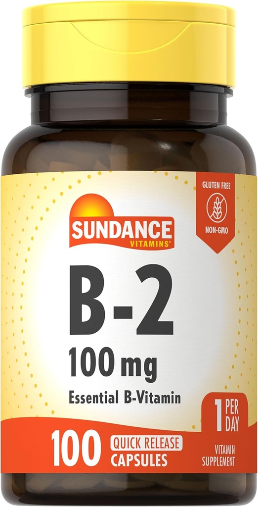 Sundance Vitamin B-2; 100 mg