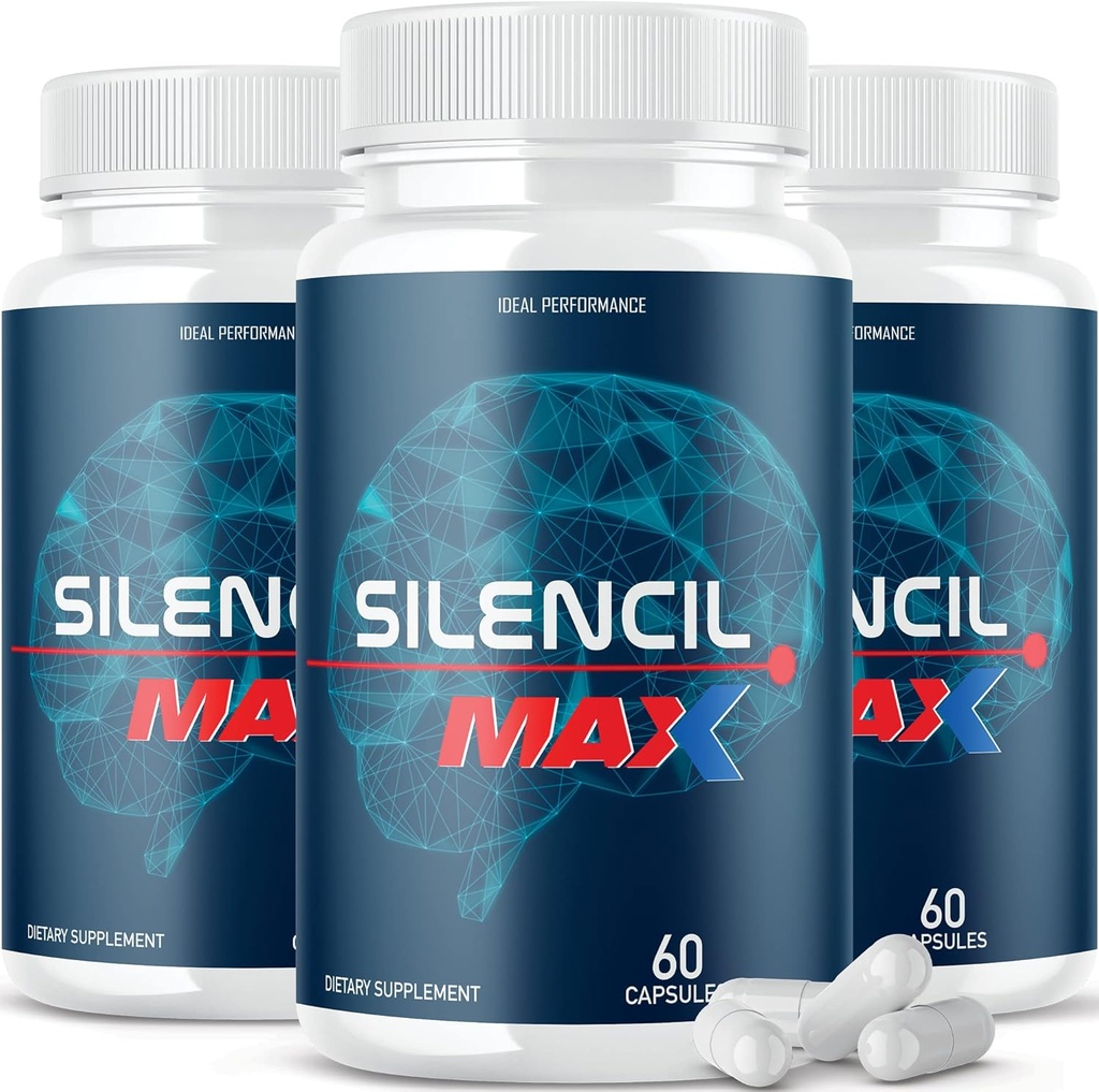 IDEAL PRÆSTATION (3 pakning) Silencil Tinnitus Max supplement piller Silencio Silencile (180 kapsler)