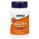 Now Foods Methyl B- 12 10000 mcg, 60 Lozenges (pakke med 2)