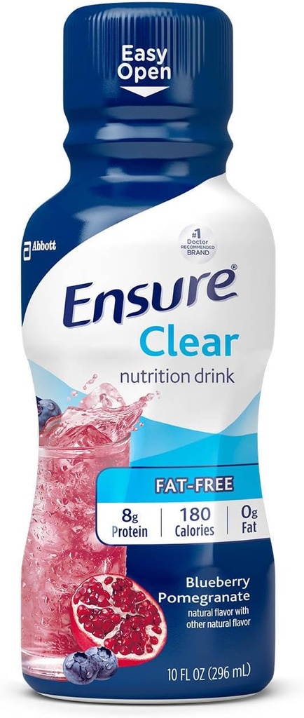 Sikre klar blåbær Pomegranat Nutrition Drink, Fat Free, 4 Pack