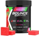 Bounce Pro Creatine Monohydrate Gummies for Mænd & Kvinder, lav kalorie, 6G Creatine per Serving, Vegan, Anti- Melting, Gluten- Free, Non- GMO, 2g Creatine per Gummy (30ct, Watermelon)