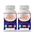 Vitamin B12 (Methylcobalamin) 10. 000 mcg (10 mg) 60 Lozenges - Superior Source of Vitamin B12 (2 Pack)