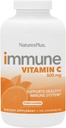 NaturesPlus immunvitamin C, Citrus - 100 tyggetabletter - All- Natural Immunsystem Support - Høj- potens Formel med bioflavonoider & Superfoods - Non- Acid & Gentle på Maven - 100 Serveringer