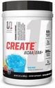 Udefineret ernæring Opret BCAA / EAA + af Brian Shaw -Muscle Recovery & Endurance, 6.8g BCAA / EAA Matrix - Fuld Spectrum BCAA + Essential Aminosyrer Supplement - 30 Serveringer (127 oz, Blue Razz)