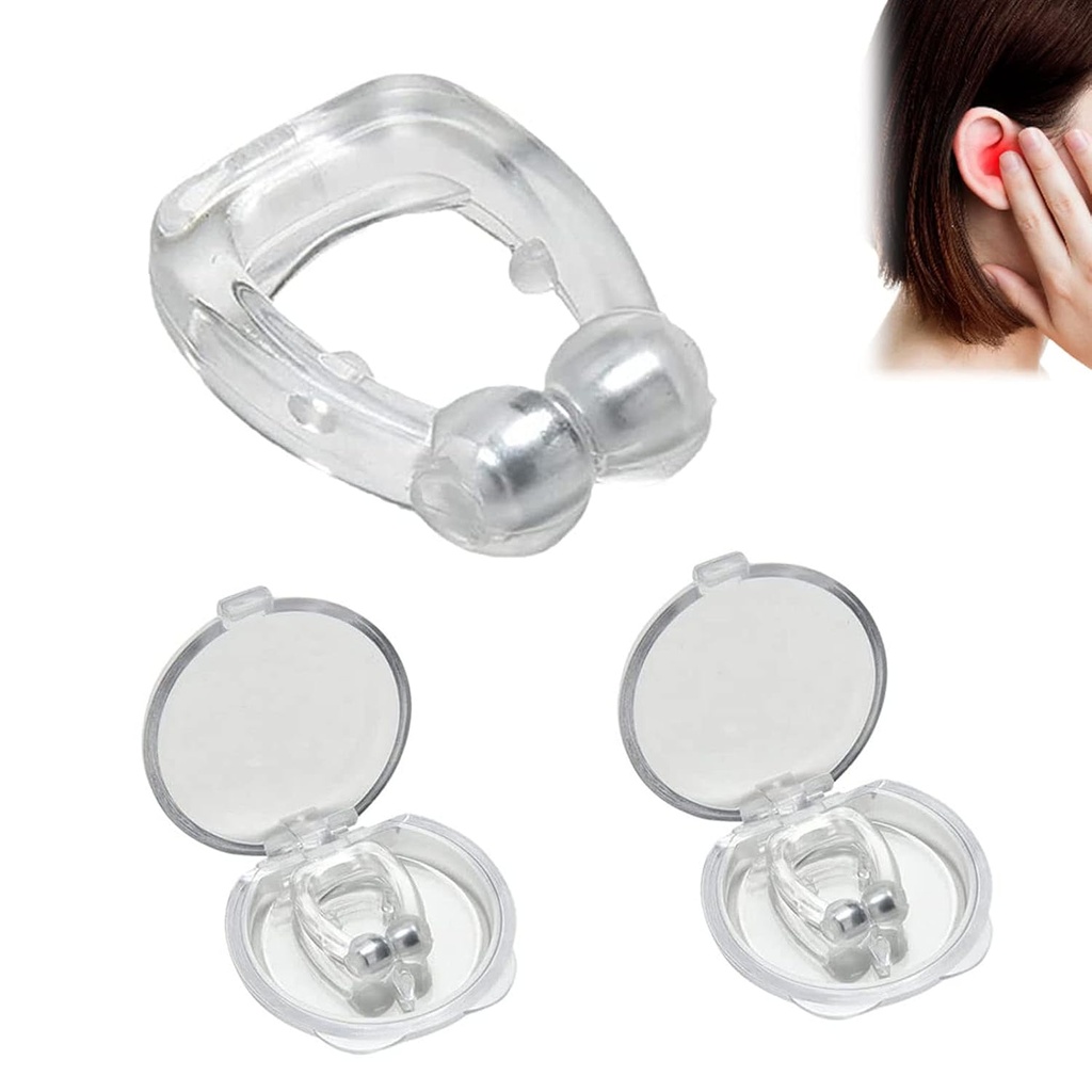 Auricalm Tinnitus Relief Device, 2023 Ny Tinnitus Relief for Ringing Ears- Device, Øreplejeprodukter Stop Ringing (1 par)