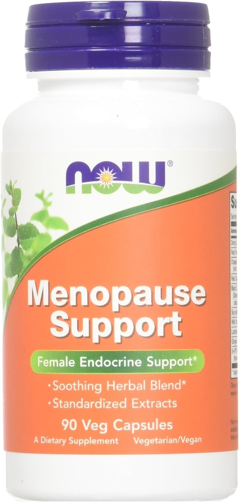2 flasker af nu fødevarer Menopause Support, 90 caps