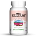 Maxi Health Kosher Maxi Red Yeast Rice med Coenzym Q10 & Policosanol (Unflavored 120 Count (pakke med 1))