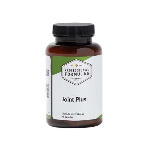 Professionel Formulas Joint Plus - Støtte til sund fælles funktion, Muskler, og mobilitet med Djævelens Claw, Boswellia, Feverfew & Skullcap - Vegetar, Gluten Free, Hypoallergen, 90 Kapsler