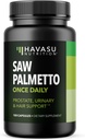 Saw Palmetto for mænd prostata sundhed supplement til fremme af urinveje funktion - 500mg per servering - 100 greve - DHT Blocker Hår Vitamin - Vegan, non-GMO kapsler, Over 3 Måned Supply