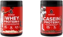 Six Star Elite Series 100% Whey Protein Plus Vanilla Cream 1.8lbs US & Casein Protein Powder Elite Casein Protein Powder Blow- Digesting Micellar Casein Protein