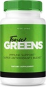 rize laboratorier - Tonic Green Kapsler, immunsupportpiller, avanceret formel supplement, Super Antioxidants Blend (60 Kapsler)