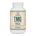Dobbelt Wood Kosttilskud TMG Trimethylglycin Supplement 1.000mg per servering, 180 Kapsler (TMG Kosttilskud til homocystein kontrol) Ægte TMG med Fishy Duft, Gluten Free, Non- GMO